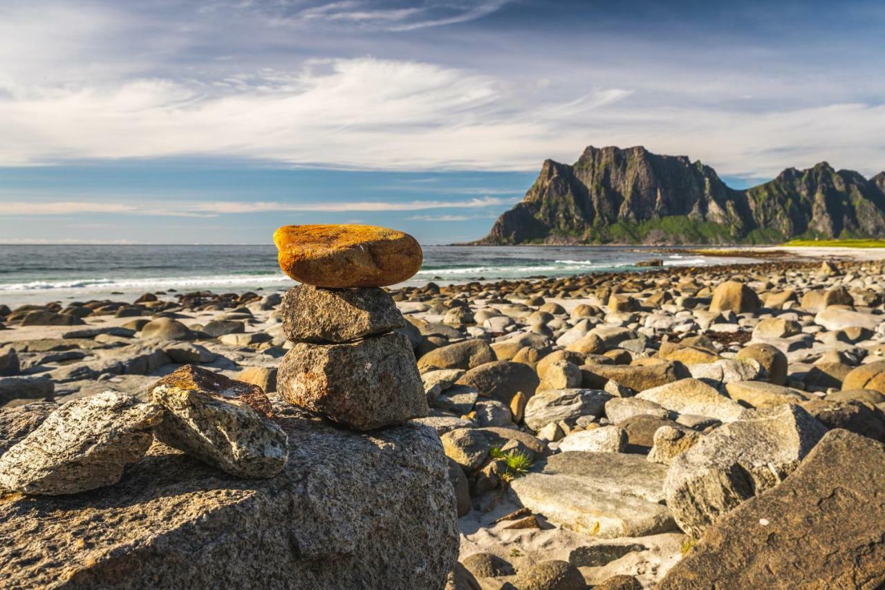 Lofoten Seaview Villa Leknes Bagian luar foto